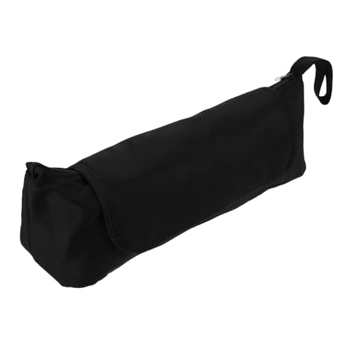 Homoyoyo Große Reise Haartool Organizer Tasche Hitzebeständig für Haarglätter und Lockenstab Tragbare Aufbewahrungstasche für Friseurwerkzeuge Zuhause und Unterwegs Schwarzer Styling Case von Homoyoyo