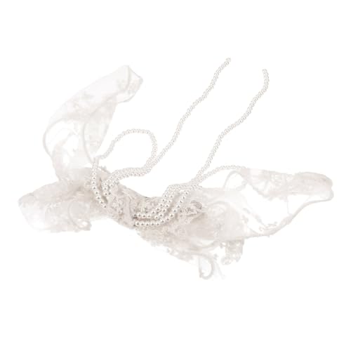 Homoyoyo Große Spitzen haarspange mit Schleife Eleganter Haarklammer für Frauen und Mädchen Feine Verarbeitung Langlebiges Material Modisches Accessoire für Alltag Party und Hochzeitsgäste von Homoyoyo