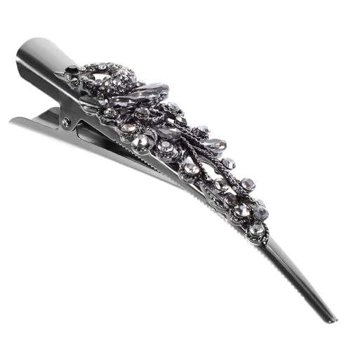 Homoyoyo Große Vintage Haarklammer Entenschnabel design Fester Griff Ziehfreier Haarclip für Frauen und Teenager Geeignet für Partys Hochzeiten und Alltagsfrisuren von Homoyoyo