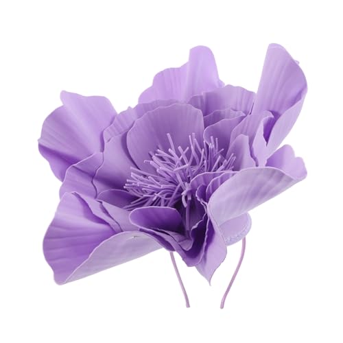 Homoyoyo Großer Blumenfascinator Haarreif für Damen mit Auffälliger Blütenverzierung Handgefertigtes Blumiger Kopfschmuck accessoire für Hochzeit Teeparty und Karneval Homoyoyo Großer Blumenfascinator Haarreif für Damen mit Auffälliger Blütenverzierung Handgefertigtes Blumiger Kopfschmuck accessoire für Hochzeit Teeparty und Karneval von Homoyoyo