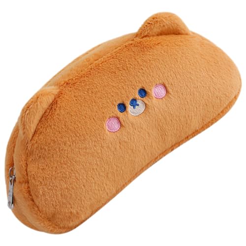 Homoyoyo Großes Federmäppchen Plüsch Stiftemäppchen mit Hoher Kapazität Dekoratives Schreibwarenetui für Schüler Vielseitiger Stifteorganizer für Schule und Outdoor Zeichnen von Homoyoyo