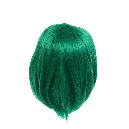 Homoyoyo Grüne Damen Perücke Aus Synthetischer Faser Kurz Mit Für Styling Leicht Zu Waschen Pflegen Hautfreundlich Voll Homoyoyo Grüne Damen Perücke Aus Synthetischer Faser Kurz Mit Für Styling Leicht Zu Waschen Pflegen Hautfreundlich Voll von Homoyoyo