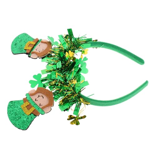 Homoyoyo St Patrick's Day Stirnband Grün Bedruckt Für Damen Und Junge Mädchen Festliches Haarzubehör Für Irische Feiertage Und Partys von Homoyoyo
