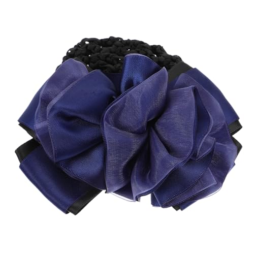 Homoyoyo Damen Haarnetz Haarklammer Für Haarklammer Für Und Anlässe Geeignet Für Dünnes Und Dickes Haar Blaues Design Einfach Zu Verwenden von Homoyoyo