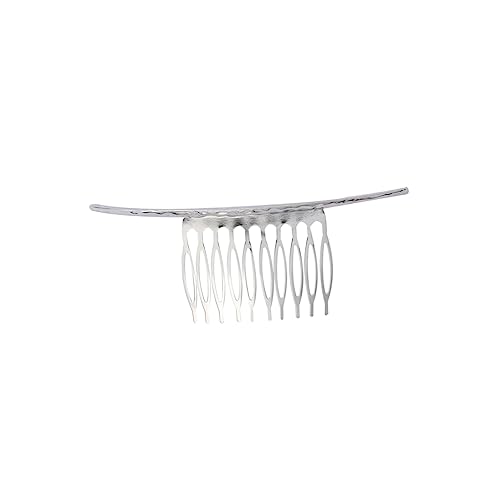 Homoyoyo Haarklammer für Klassische Haarspange mit Zähnen für Hochzeiten und Silbernes Design Perfektes Accessoire für Damen von Homoyoyo