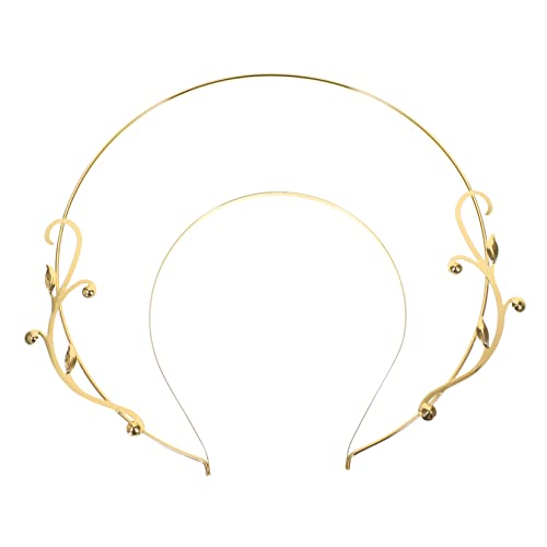 Homoyoyo Haarkrone Damen Langlebiges Stirnband für Festliche Anlässe Komfortabel Auffälliges Haarschmuck Accessoire Passend zu Verschiedenen Kleidungsstilen für Weihnachten und Partys von Homoyoyo