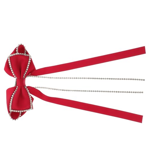 Homoyoyo Haarspange Mit Schleife Für Damen Haarschmuck Haarschleife Clip Für Lange Haare Geburtstag Hochzeit Frisuren von Homoyoyo