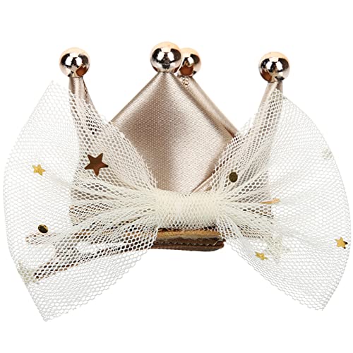 Homoyoyo Haarschmuck Haarclip für Geburtstag und Festtage Süßer Mesh Bogen Geeignet für Junge Mädchen und Kleinkinder für Fotoshootings und Besondere Anlässe Wie Weihnachten und Hochzeiten von Homoyoyo