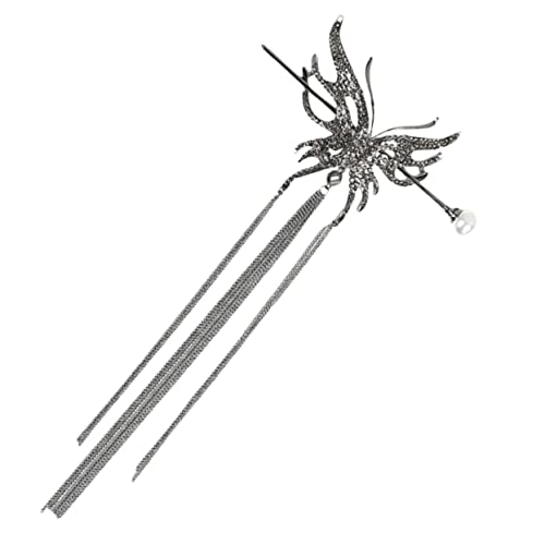 Homoyoyo Haarstab für Frauen Perlen Haarnadel Haarschmuck Elegant Leicht und Stabil für Hochzeit Party Alltag von Homoyoyo