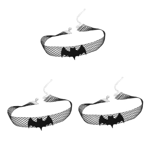 Homoyoyo Halloween Fledermaus Halskette – 1 Stück - Stilvolle Hexen-Halskette Filzstoff Ideal Für Karneval Abschlussball Und Halloween Partys Perfektes Accessoire Für Gruselmomente von Homoyoyo