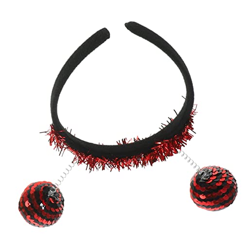 Homoyoyo Halloween Haarreif mit Pailletten Lustiges Insekten Design Erwachsene Karneval Kopfschmuck Langlebiges Stirnband für Halloween Hochzeit Valentinstag Geburtstagsfeier von Homoyoyo