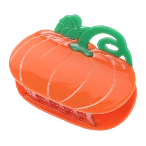 Homoyoyo Halloween Kürbis Haarklammer Robust Langlebig Süßer Haarspangen Clip für Mädchen Einfache Handhabung Stylischer Haarschmuck für Halloween Party und Festliche Anlässe von Homoyoyo