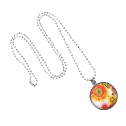 Homoyoyo Sonnenblumenanhänger Halskette Für Damen Mit Blumen-tropfen-design Bohemian Stil Halsschmuck Sonnenblumenkette Aus Robustem Material Homoyoyo Sonnenblumenanhänger Halskette Für Damen Mit Blumen-tropfen-design Bohemian Stil Halsschmuck Sonnenblumenkette Aus Robustem Material von Homoyoyo