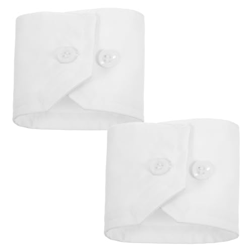 Homoyoyo Handgelenkmanschette Für Damen Abnehmbare Falsche Ärmel Dekorative Handärmel Für Anzug Bluse Mantel Spitze Fantasy-Armmanschette 1 Paar von Homoyoyo