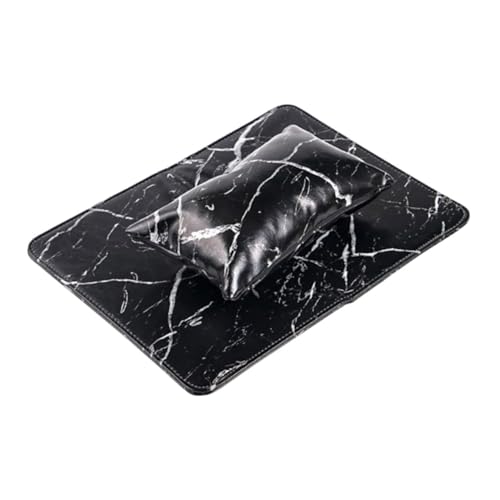 Homoyoyo Nagelkunst Handauflage Faltbares Maniküre Kissen Tischmatte Im Stilvollen Marmor-design Für Nagelstudios Und Diy-nailart-liebhaber von Homoyoyo