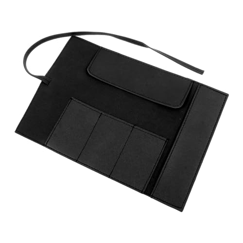 Homoyoyo Handtasche Stiftorganisator Federmäppchen Tasche Für Malpinsel Pinsel Tasche Ölbeutel Tasche Für Aquarellstifte Stifte Beutel Studenten-stifttasche Beutelbeutel Zeichnen Black Pu von Homoyoyo
