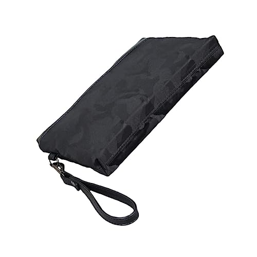 Homoyoyo Bedruckte Herren-geldbörse Aus Oxford-Tuch Leicht Und Tragbar Großes Fassungsvermögen Für Kleingeld Und Karten Schicke Business-Handtasche Mit Reißverschlüssen von Homoyoyo