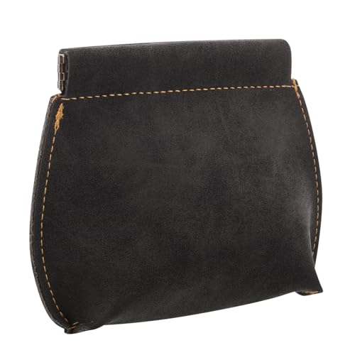 Homoyoyo Kleiner Herren-Geldbeutel Aus Pu-Leder Mit Kartenhalter Vintage-Stil Geldbörse Mit Geldklammer Tragbar Für Männer von Homoyoyo