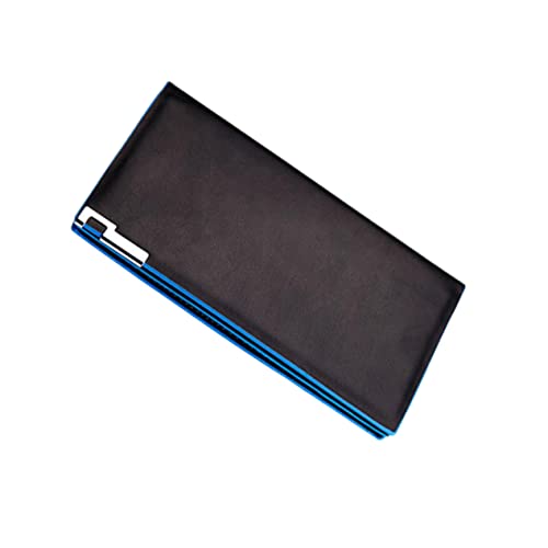 Homoyoyo Geldbörse Für Herren Echtleder Brieftasche Mit Vielen Fächern Praktische Halter Für Männer Geldbörse Mit Robustem Design Und Langer Lebensdauer von Homoyoyo