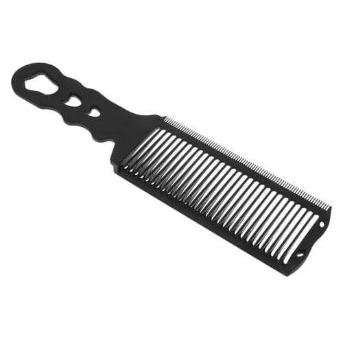 Homoyoyo Herren Haarschneidekamm Abs Sicherheitskamm Ergonomisch Langlebig Glatter Stylingkamm für Friseure und Bartpflege Schwarz Homoyoyo Herren Haarschneidekamm Abs Sicherheitskamm Ergonomisch Langlebig Glatter Stylingkamm für Friseure und Bartpflege Schwarz von Homoyoyo