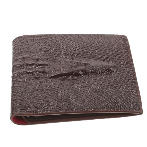 Homoyoyo Hochwertige Herren Geldbörse im Vintage Design Echtem Kleine Geldbörse mit Robustem Material für Karten Kleingeld Kompakt Praktisch für Reisen von Homoyoyo