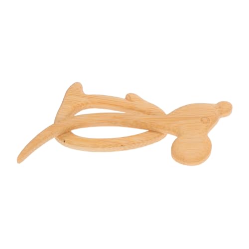 Homoyoyo Holz Brosche Damen Leichte Tiermotiv Anstecknadel Vielseitig Tragbar für Kleidung Schals Taschen Verspielte Holzskulptur Mäuse Design Retro Modeaccessoire Alltag und Festliche von Homoyoyo