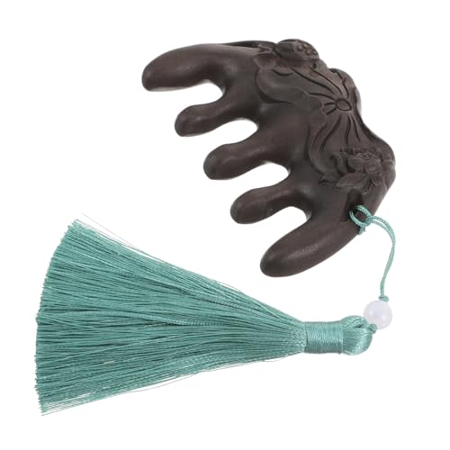 Homoyoyo Holzkamm Aus Sandelholz Weit-zahniger Massagekamm Antistatischer Kamm Zur Kopfhautmassage Fördert Die Durchblutung Und Ölbalance Für Damen Und Herren von Homoyoyo