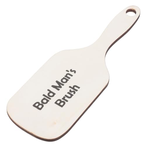 Homoyoyo Holzkamm Breiter Zahn Groß für Sanftes Haarstyling Herren Clown Requisiten Langlebig Ergonomisch Angenehm Kopfhautpflege von Homoyoyo