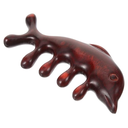 Homoyoyo Holzkamm Mit Breiten Zähnen Massagekamm Aus Holz Kompakter Kamm Für Haarentwirrung Tragbar Für Frauen Und Männer von Homoyoyo