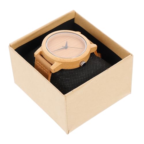 Homoyoyo Holzuhren für Damen Herren Armbanduhr mit Echtem Holz Modisches Design für Stilvolle Retro Uhr mit Einzigartigem Holz Vielseitig Homoyoyo Holzuhren für Damen Herren Armbanduhr mit Echtem Holz Modisches Design für Stilvolle Retro Uhr mit Einzigartigem Holz Vielseitig von Homoyoyo