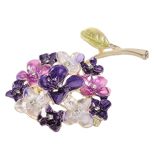 Homoyoyo Blumenbrosche Mit Kugeln Für Kleidung Hut Schal Anzug Vintage Brosche Dekorative Anstecknadel Für Hochzeit Party Display von Homoyoyo