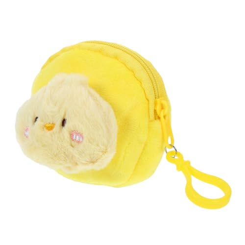 Homoyoyo Hühnchen Plüsch Geldbörse Ostern Mini Cartoon Geldbörse Süßes Kleingeldtäschchen Tragbarer Kopfhörerhalter Tier Münzbeutel Für Und Studenten von Homoyoyo