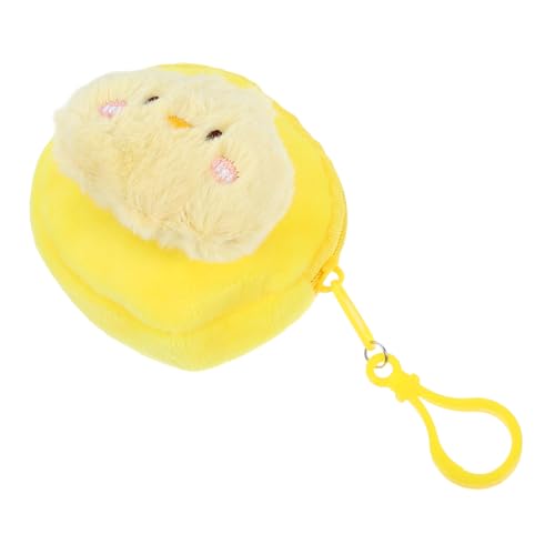 Homoyoyo Plüschhuhn Geldbörse Süße Tier Geldbörse Hühnertasche Kleine Wechselgeldbörse Cartoon Aufbewahrungstasche Für Junge Mädchen Studenten von Homoyoyo