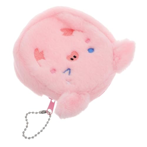 Homoyoyo Mini-münzbörse Aus Plüsch Mit Reißverschluss Süße Kawaii-Tasche Für Münzen Und Kleine Gegenstände Geldbörse Mit Tiermotiv Für Junge Mädchen Und Teenager von Homoyoyo