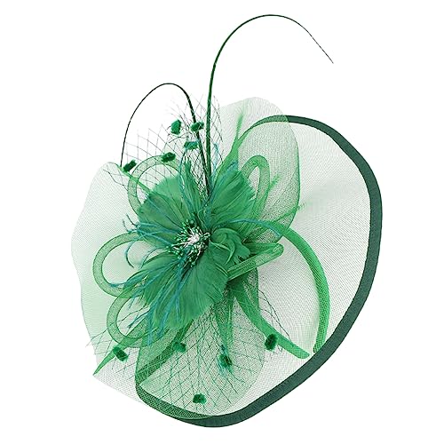 Homoyoyo Jahre Fascinator Haarband Mit Clip Elegante Netz Und Federn Haarschmuck Für Hochzeiten Teepartys Und Besondere Anlässe Vielseitig Einsetzbar von Homoyoyo
