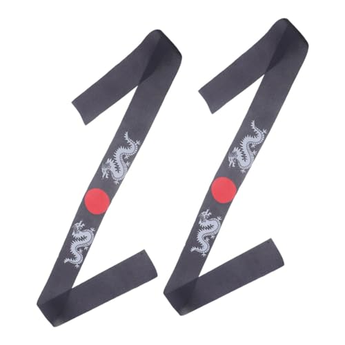 Homoyoyo Japanisches Stirnband im Samurai stil Atmungsaktives Dekoratives Karate Koch stirnband Bequemes Verstellbares Kopfband für Erwachsene für Cosplay und Sportliche Aktivitäten von Homoyoyo