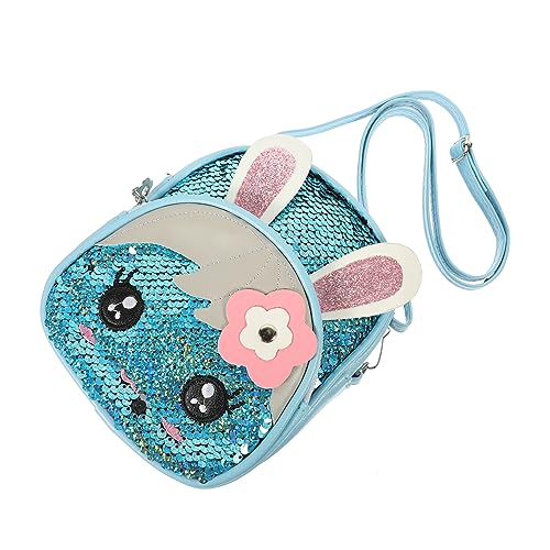 Homoyoyo Junge Mädchen Pailletten Rucksack Outdoor Junge Mädchen Rucksack Snack Spielzeug Tasche Snack Tasche Pailletten Leichtes Material Für Reisen Und Tagesausflüge Geeignet Für Außenber von Homoyoyo