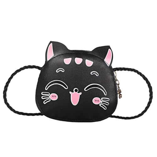 Homoyoyo Kätzchen Münzgeldbörsentaschen Für Mädchen Mini Tasche Mädchen Katzengeldbörse Mädchengeldbörse Mädchentasche Kleinkindtasche Für Mädchen Rucksack Für Mädchen Kleine von Homoyoyo