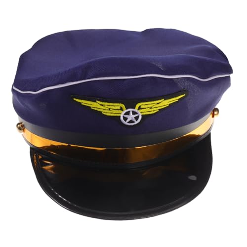 Homoyoyo Stewardess Hut Flugbegleiterin Kostüm Cosplay Hut Für Frauen Party Show Ostern von Homoyoyo