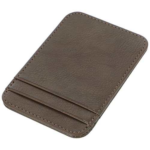 Homoyoyo Kartenhalter Aus Pu Für Karten Und Ausweise Tragbare Kartenhülle Zum Reisen Kartenetui Zum Schutz Von Karten Und Ausweisen von Homoyoyo