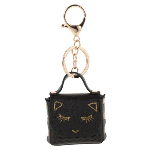 Homoyoyo Katzen Schlüsselanhänger Cartoon Design Münzgeldbörse Mini Geldbörse Anhänger Für Schlüssel Junge Mädchen Frauen Zierde von Homoyoyo