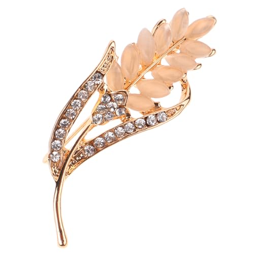 Homoyoyo Katzenaugenbrosche Süße Brosche Anstecknadel Für Kleidung Anstecknadel Für Frauen Modische Anstecknadel Strass Brosche Strass Anstecknadel Metallbrosche von Homoyoyo