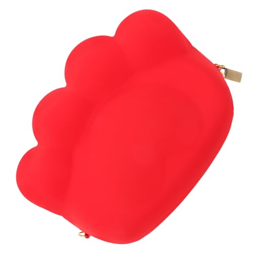 Homoyoyo Silikon-münzbeutel Mit Katzenpfoten-Motiv Münzaufbewahrungstasche Reise-münzen-Aufbewahrungstasche Handtragetasche Für Wechselgeld Kleine Geldbörse Damenhandtasche von Homoyoyo