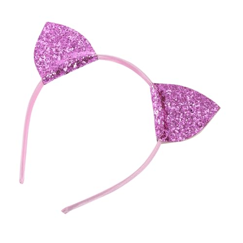 Homoyoyo Katzenohren Haarreif Süßes Party Haarband Niedliches Design Verstellbar Vielseitig für Halloween Geburtstag Kostüm von Homoyoyo