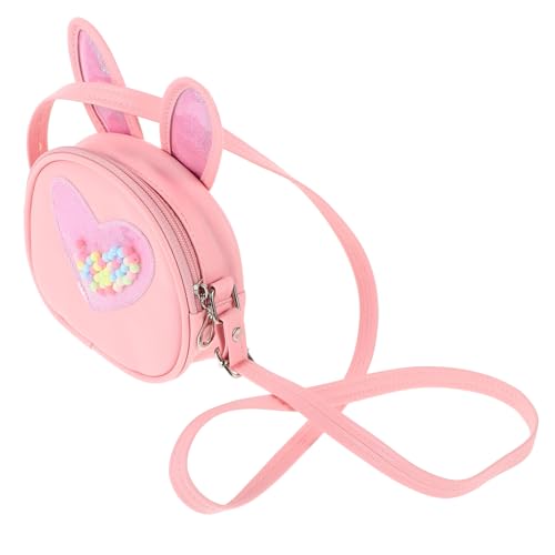 Homoyoyo Kawaii Kaninchen Ohren Umhängetasche Für Mädchen Niedliche Crossbody Geldbörse Aus Strapazierfähigem Und Pu Für Alltag Mit Charmanten Ohren-Design Leicht Zu Reinigen von Homoyoyo