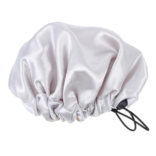 Homoyoyo Schlafhaube Für Junge Mädchen Elastische Satinmütze Haar Schutz Hut Waschbare Schlafmütze Für Junge Mädchen Und Kleinkinder von Homoyoyo
