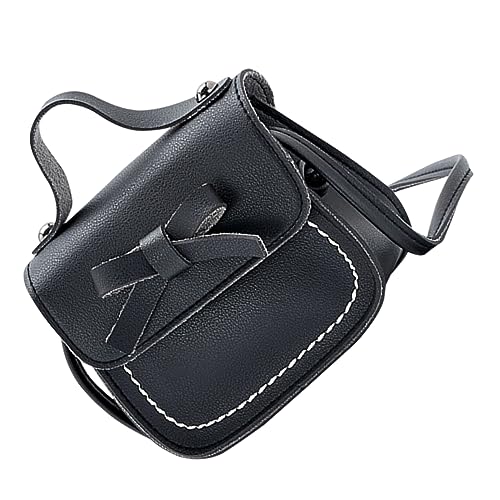 Homoyoyo Umhängetasche Für Mädchen Mit Schleife Modische Kleiner Tasche Aus Pu Für Kleinkinder Praktische Schultertasche Für Einkaufen Und Reisen von Homoyoyo