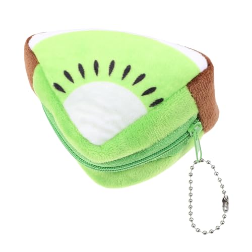 Homoyoyo Kiwi-geldbörse Form Tasche Geldbörsen Geldbörse Für Münzen Geldbörse Wechseln Münzhalter Damen Geldbörse Portemonnaie Geldbörse Für Damen Münzen Geldbörse Plüsch von Homoyoyo
