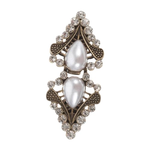 Homoyoyo Kleidungsclip Brosche Anstecknadel für Damen Fixierung für Kleider Schals Pullover Durchstechen für Hochzeiten Formelle Anlässe von Homoyoyo