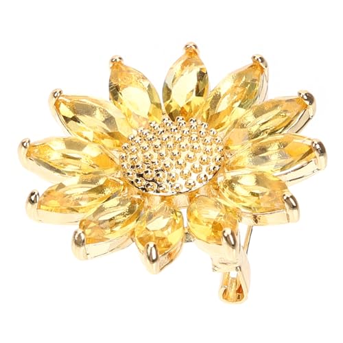 Homoyoyo Kleine Blumenbrosche Langlebige Anstecknadel für Damen für Kleidung und Accessoires Ästhetische Brosche für Verschiedene Anlässe als Geburtstagsgeschenk von Homoyoyo